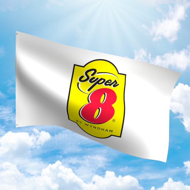 Picture of Super 8 Flag