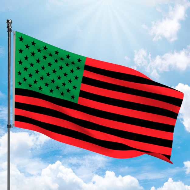 Picture of AFRO AMERICAN FLAG