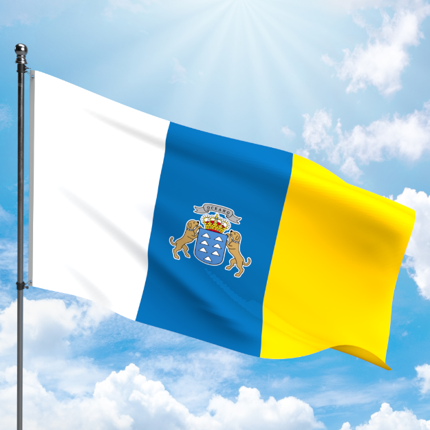 Picture of CANARY ISLAND FLAG