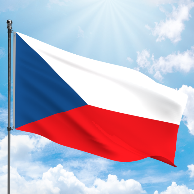 Picture of CZECH REPUBLIC FLAG