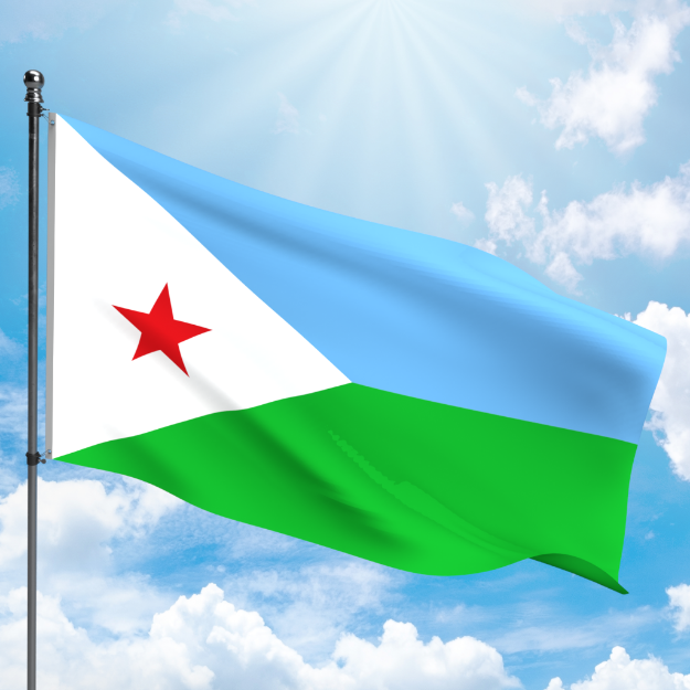 Picture of DJIBOUTI FLAG