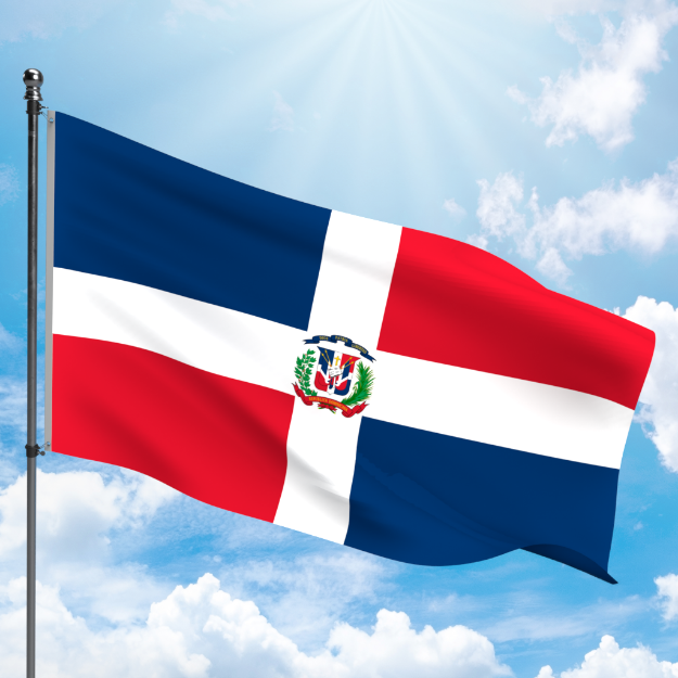 Picture of DOMINICAN REPUBLIC FLAG