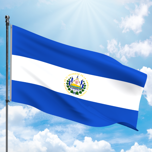 Picture of EL SALVADOR FLAG