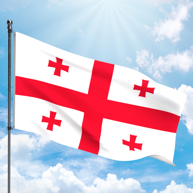 Picture of GEORGIA REPUBLIC FLAG