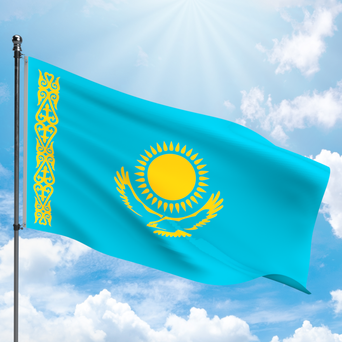 Picture of KASAKSTAN FLAG
