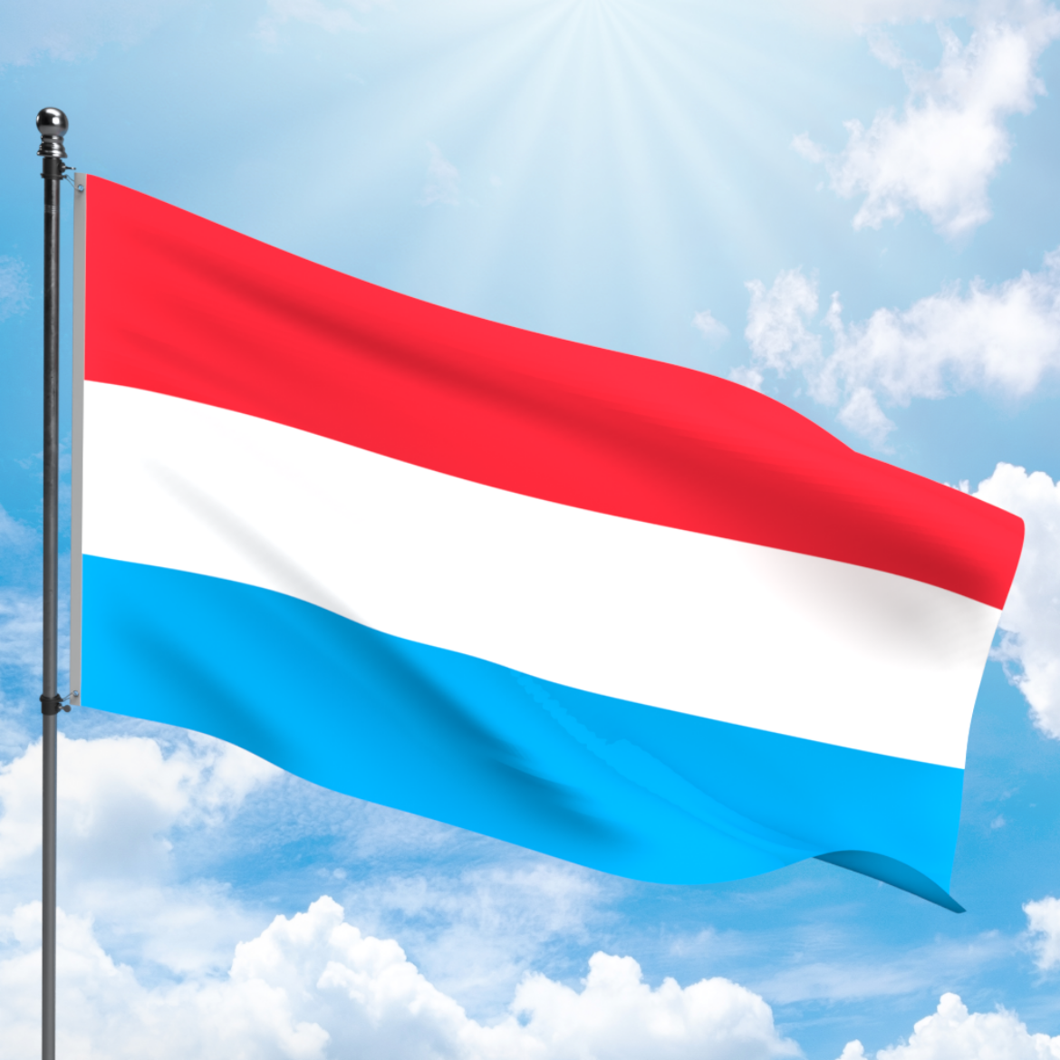 Picture of LUXEMBOURG FLAG