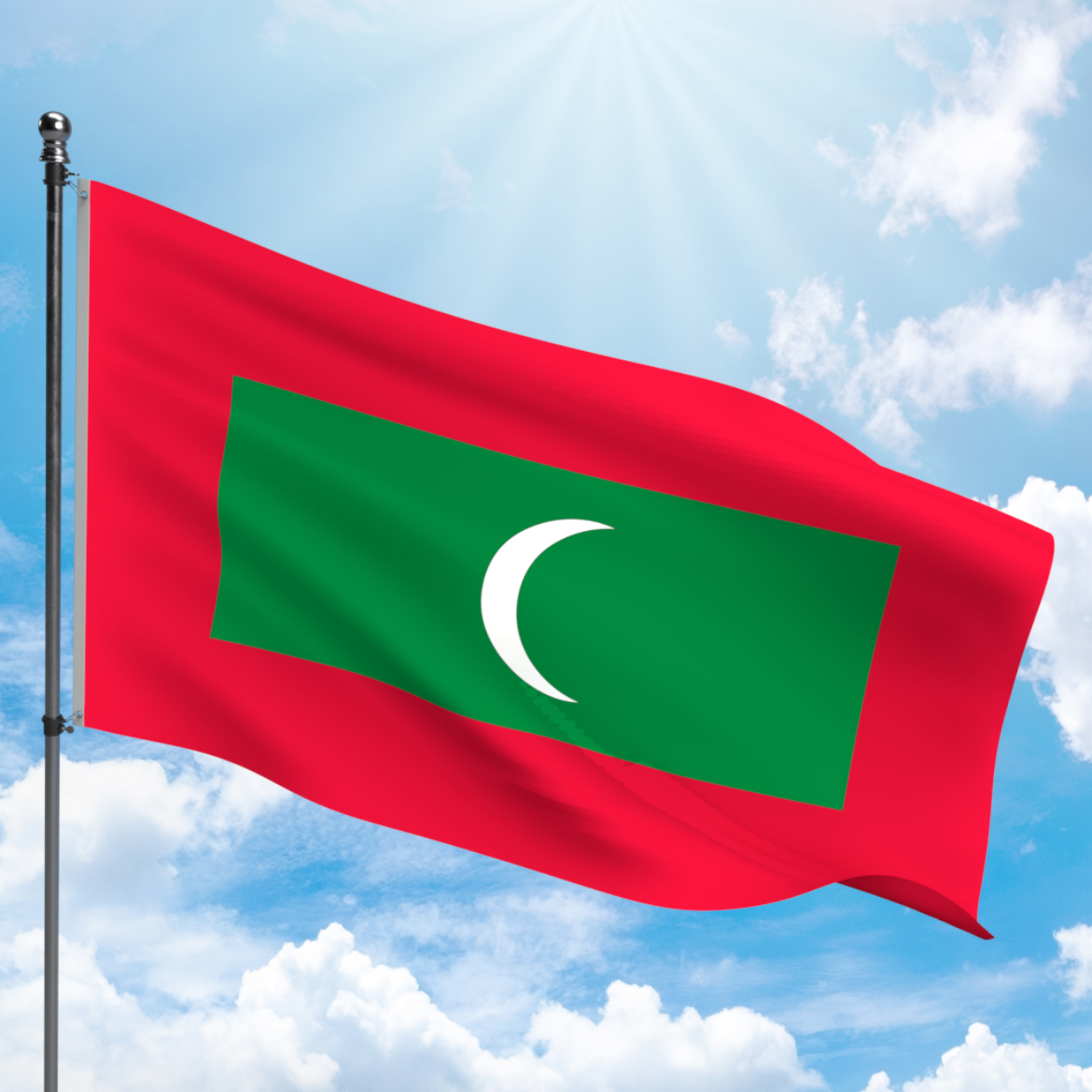 Picture of MALDIVES FLAG