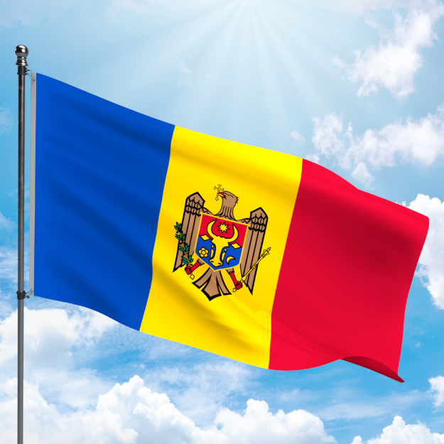 Picture of MOLDOVA FLAG