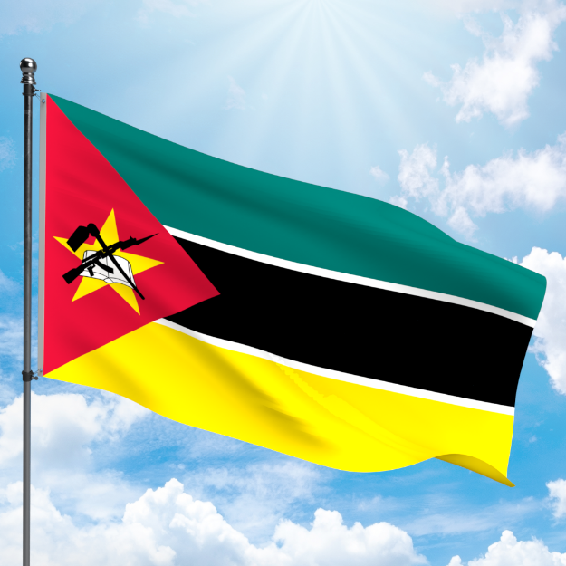 Picture of MOZAMBIQUE FLAG