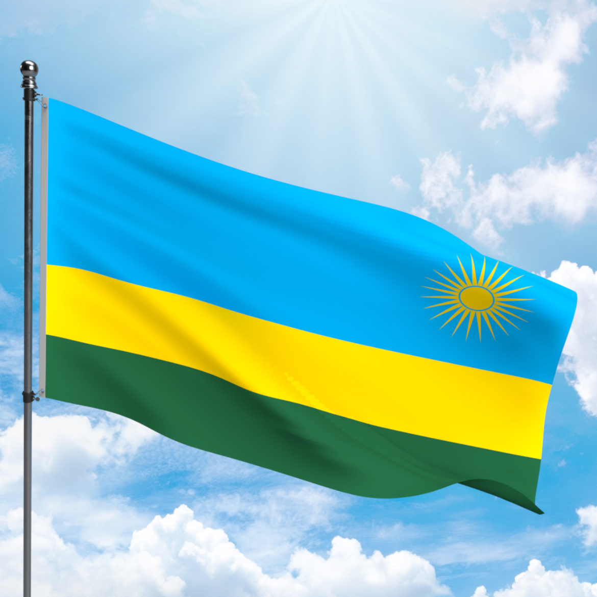Picture of RWANDA FLAG