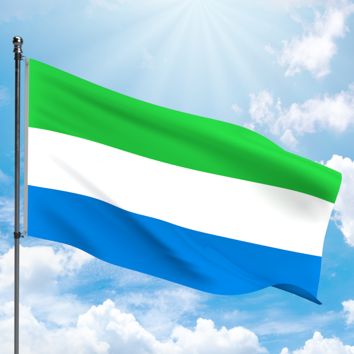 Picture of SIERRA LEONE FLAG