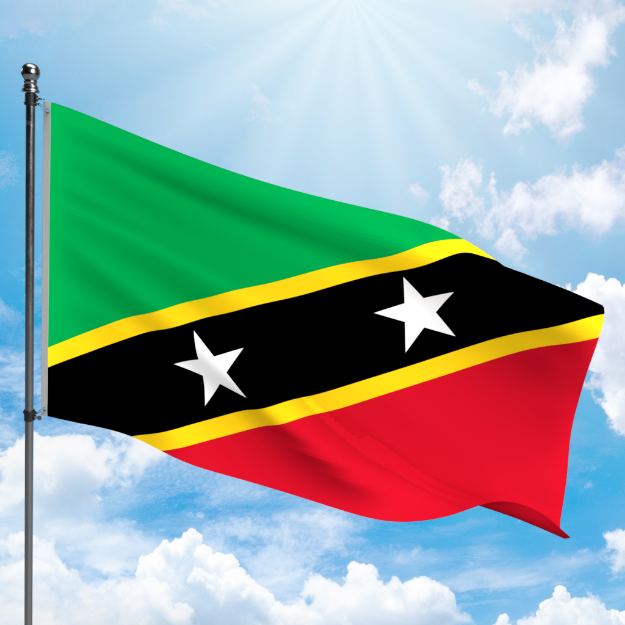 Picture of ST. KITTS-NEVIS FLAG