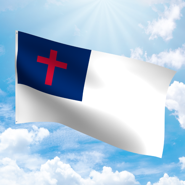 Picture of Christian Nylon Flag
