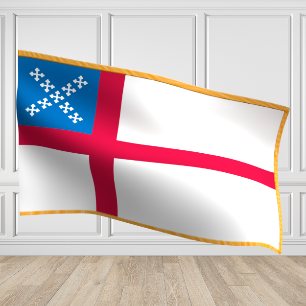 Picture of Episcopal Indoor Flag-Pole Hem Sleeve & Fringe