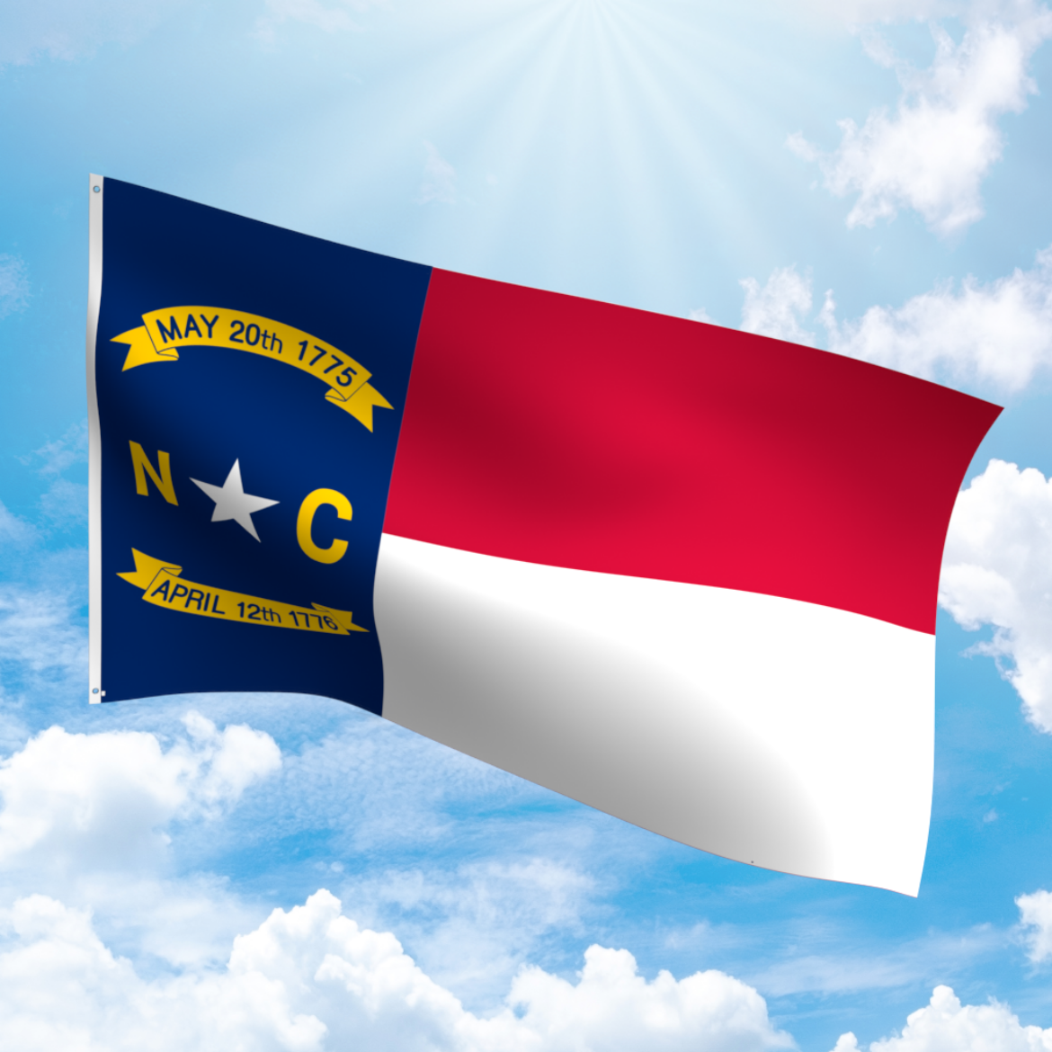 Picture of NORTH CAROLINA NYLON FLAG