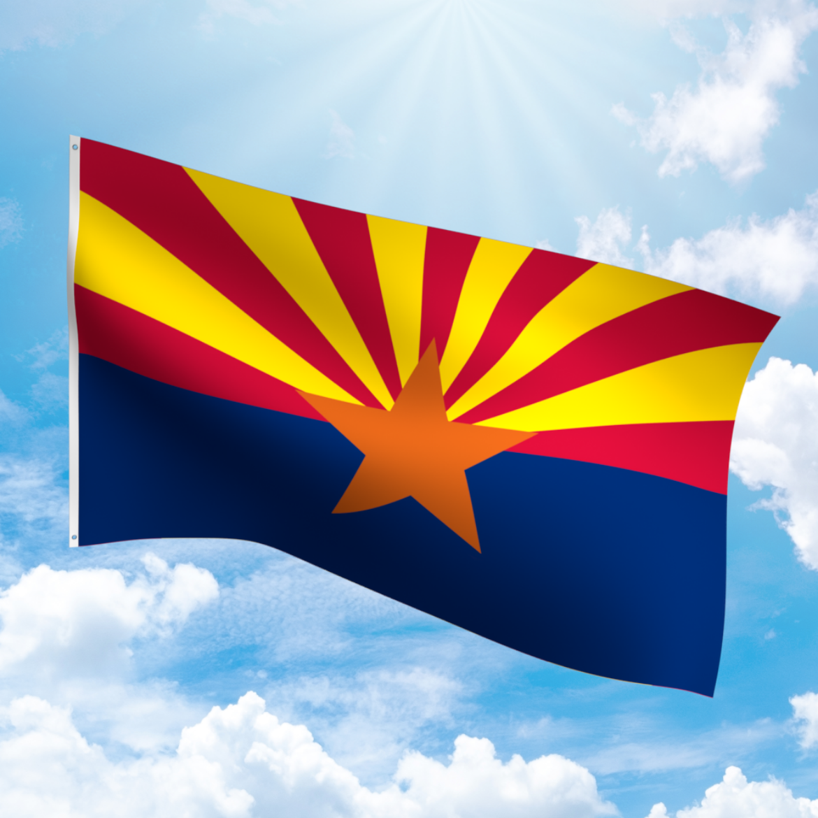 Picture of ARIZONA POLYESTER FLAG