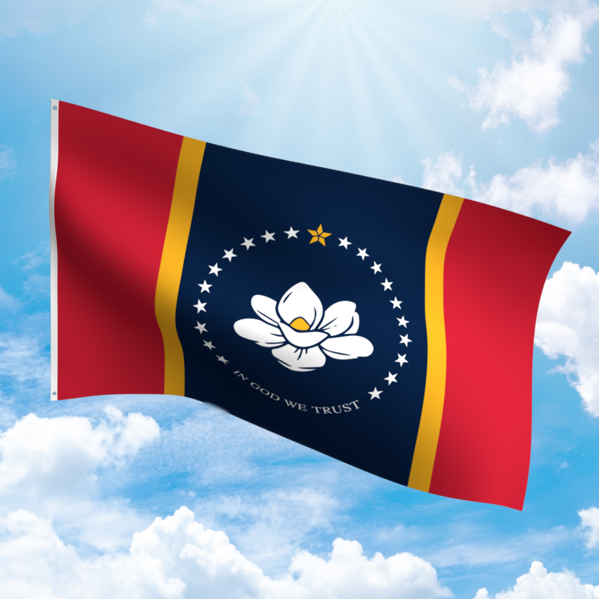 Picture of MISSISSIPPI POLYESTER FLAG