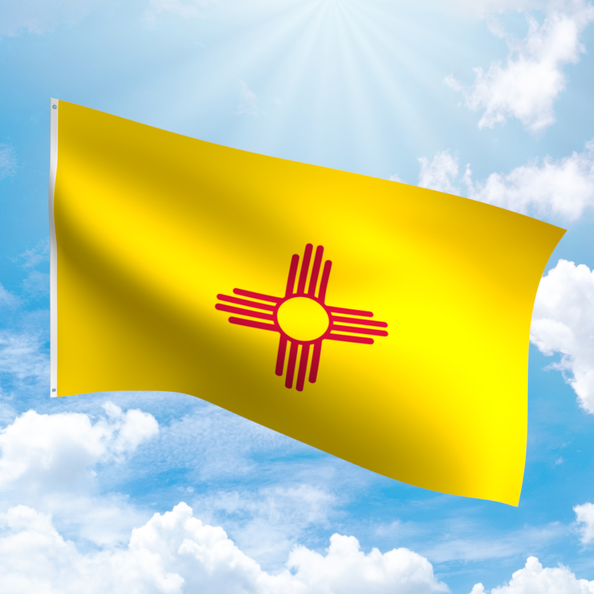 Picture of NEW MEXICO POLYESTER FLAG