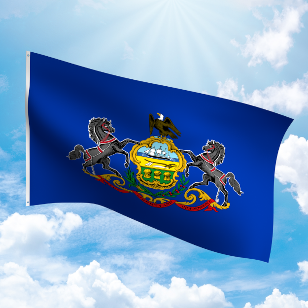 Picture of PENNSYLVANIA POLYESTER FLAG
