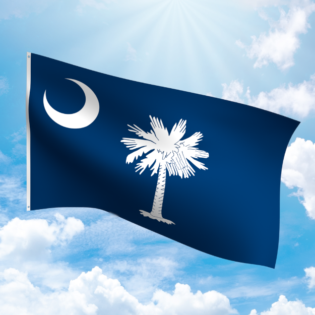 Picture of SOUTH CAROLINA POLYESTER FLAG