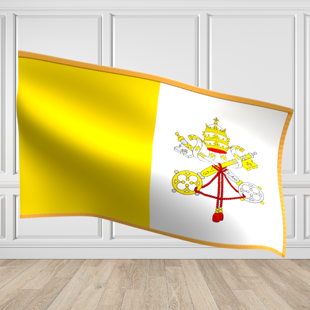 Picture of Papal Indoor Flag-Pole Hem Sleeve & Fringe