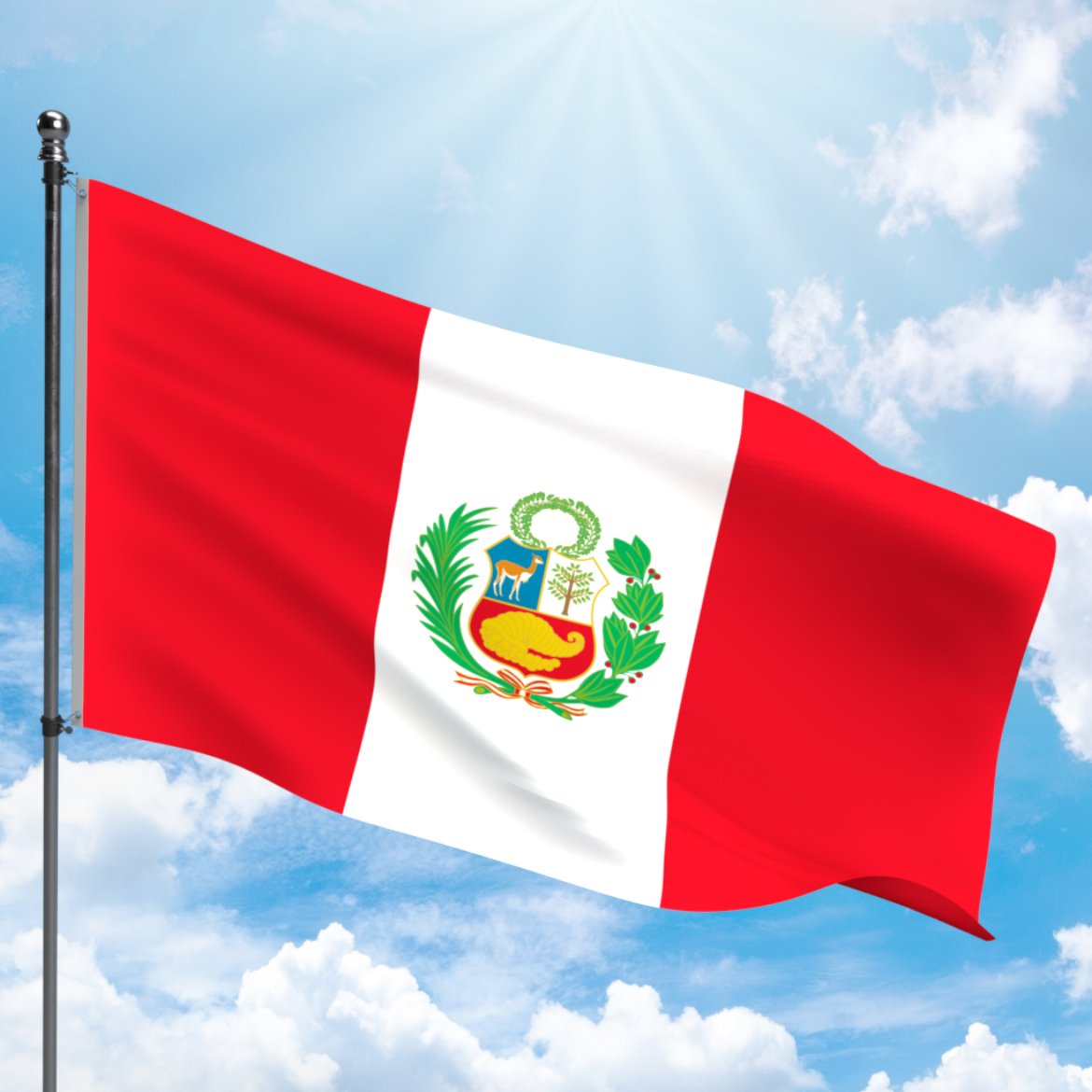 Picture of PERU FLAG