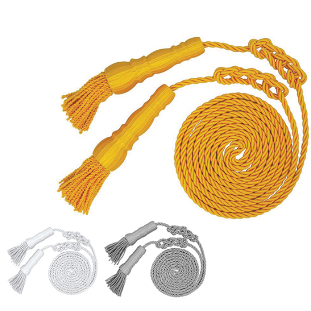 Picture of 9ft Cord & Tassel - Gold/Silver/White